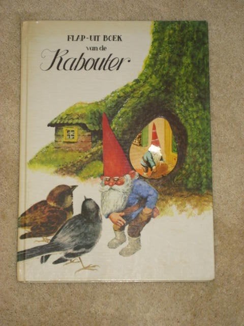 Flap uit boek van de kabouter, zeldzaam. 1979/'80 Holkema, Ophalen of Verzenden, Gelezen