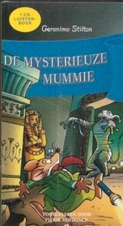 Geronimo Stilton De mysterieuze mummie (in plastic), Boeken, Luisterboeken, Ophalen of Verzenden, Cd, Kind