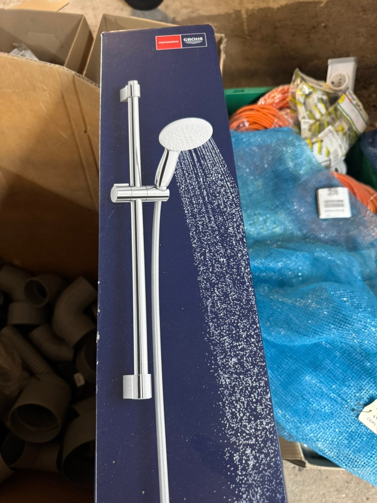 Grohe tempesta glijstangset, Ophalen of Verzenden, Nieuw, Chroom, Douche