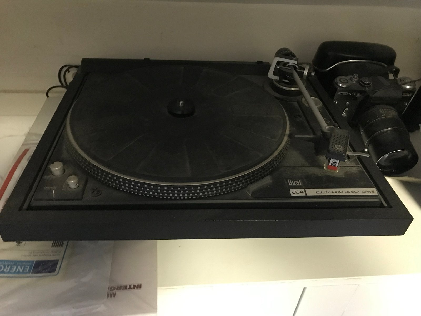 Dual 504 Direct Drive Platenspeler - Vintage Audio, Ophalen of Verzenden, Gebruikt, Platenspeler, Dual