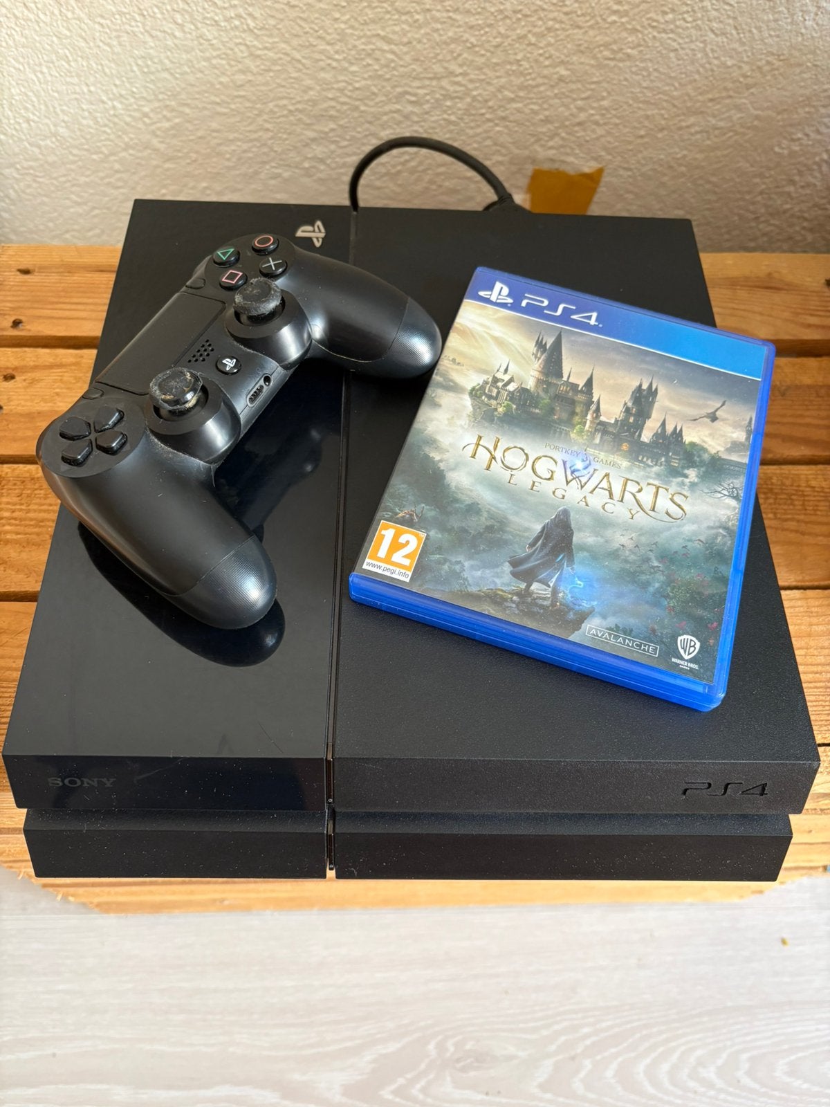 PS4 + Hogwarts Legacy, Ophalen, Met 1 controller, Original, Gebruikt