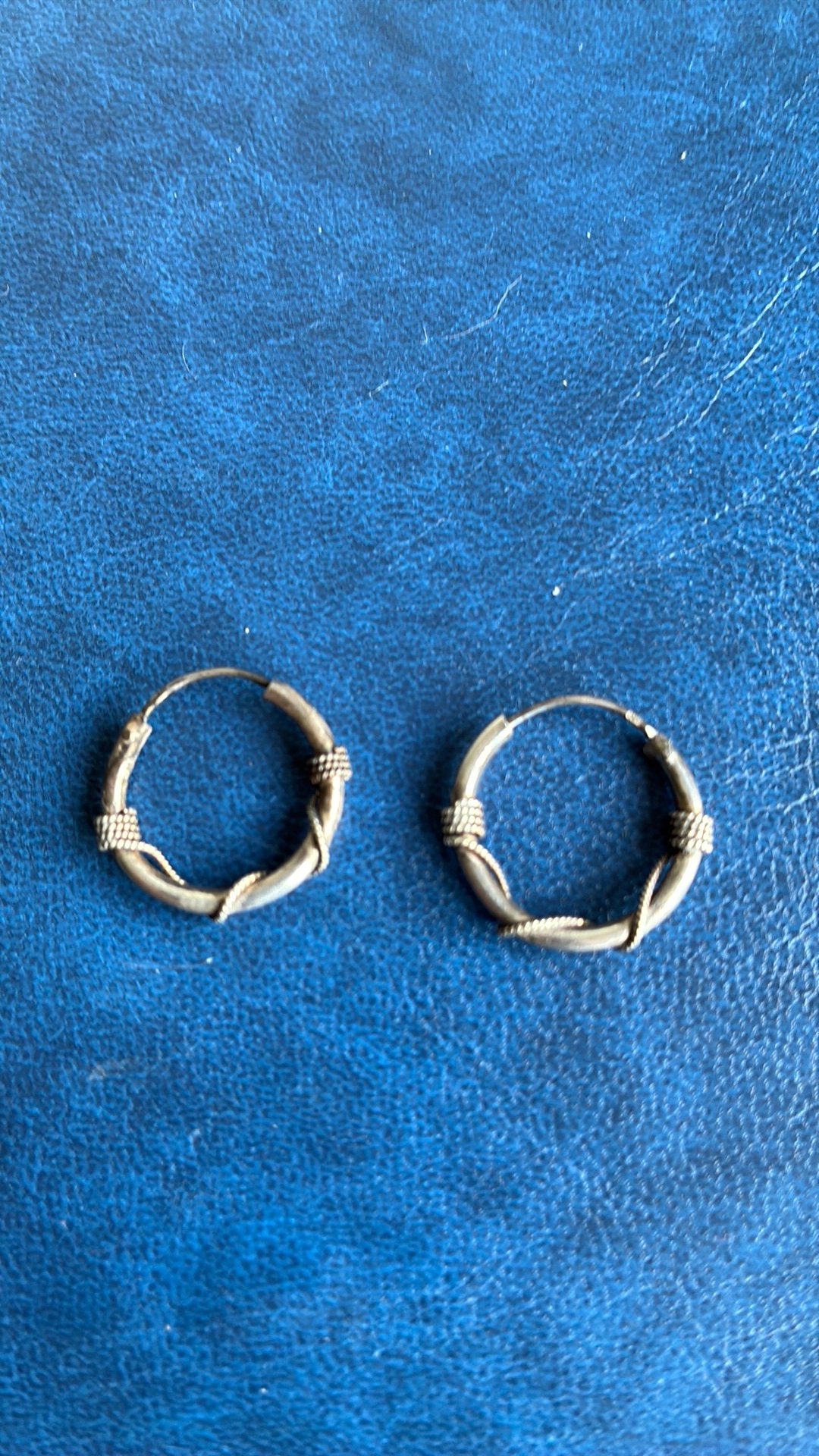 925 sterling zilver creolen, Ophalen of Verzenden, Zilver, Zilver, Hangers