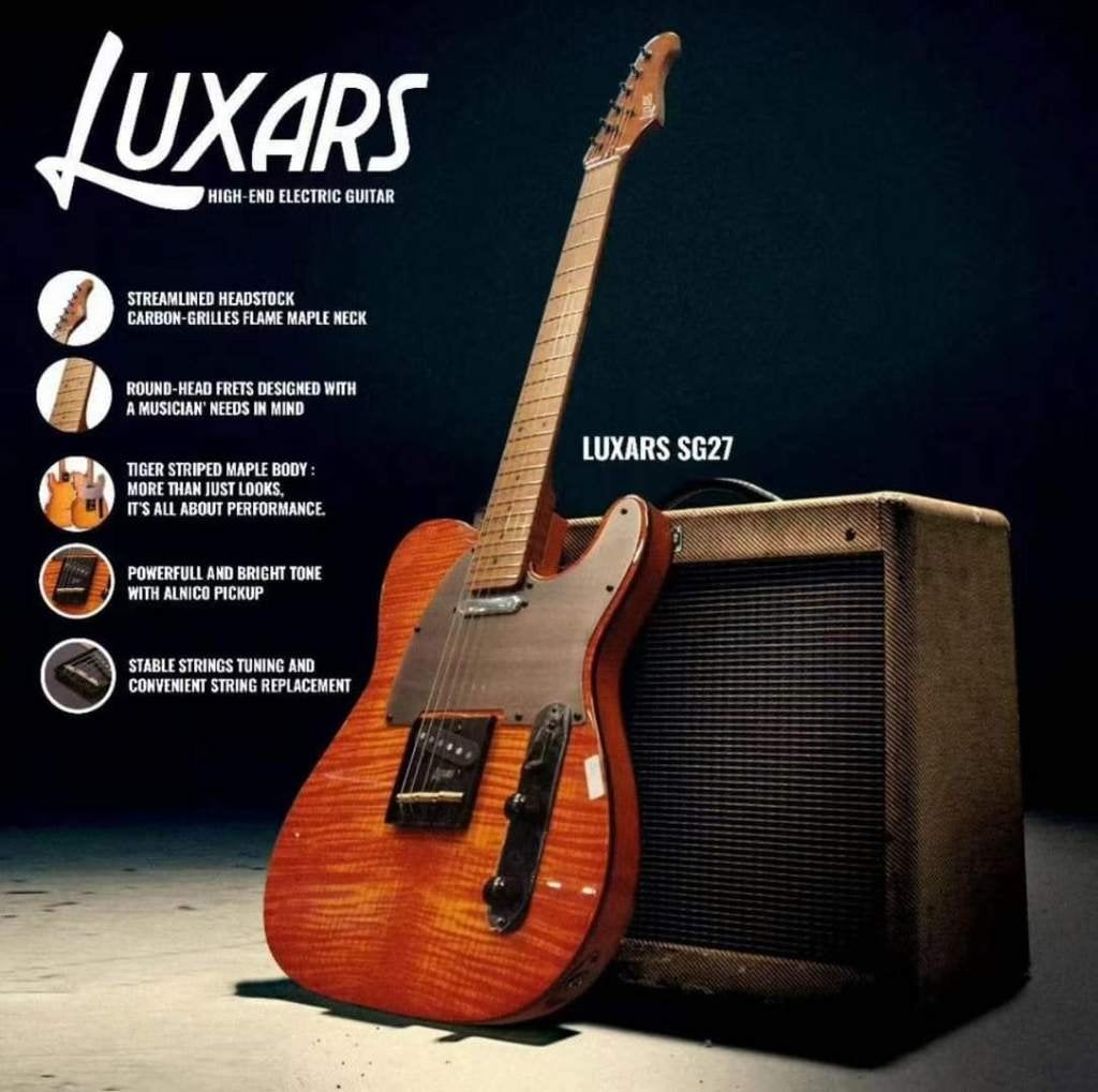 Smiger en Luxars Guitars, Ophalen of Verzenden, Nieuw, Solid body, Overige merken