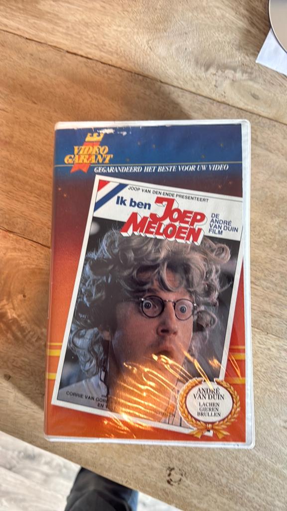 Ik ben Joep Meloen VHS Andre van Duin Videogarant, Alle leeftijden, Ophalen of Verzenden, Gebruikt, Komedie