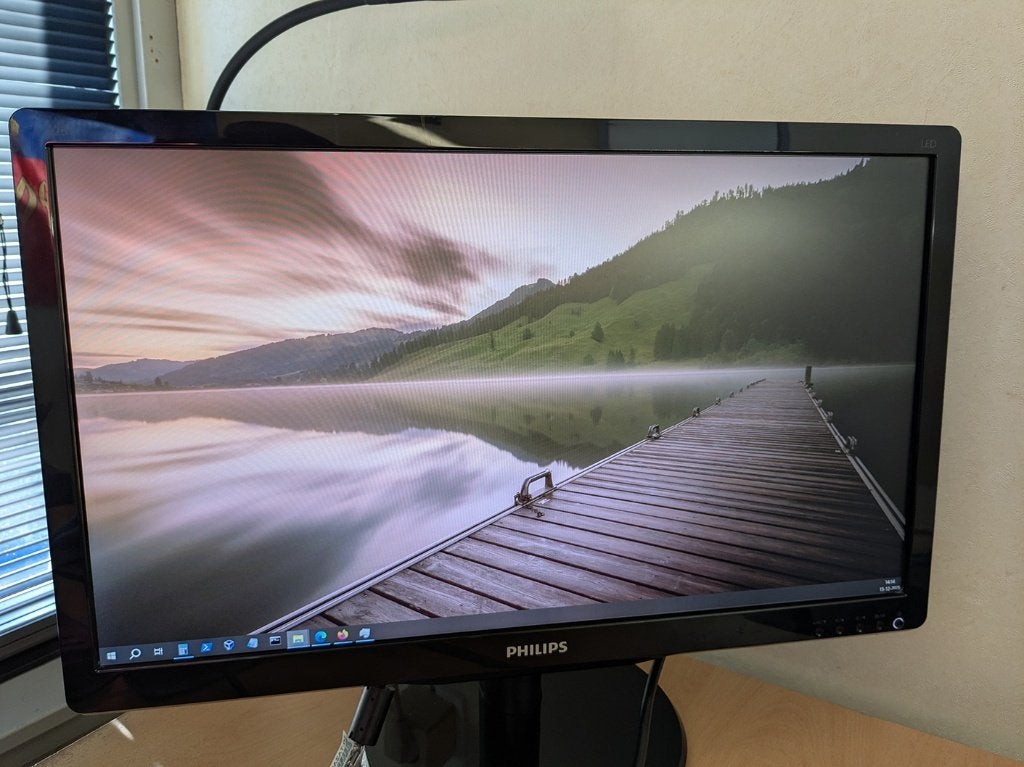 Philips 21.5" monitor 226V4LAB, Ophalen, Gebruikt, Phillips., Full HD