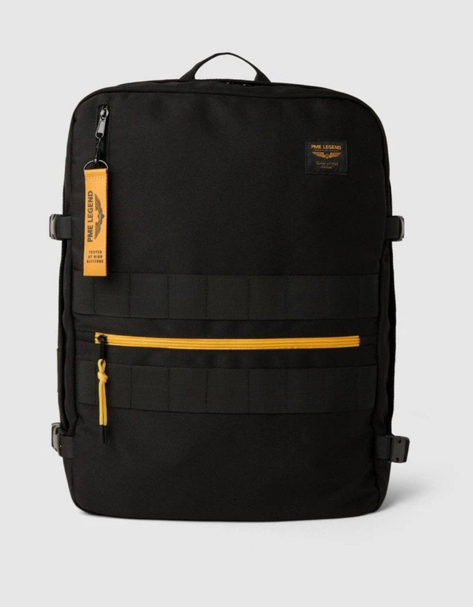 PME Legend rugzak – Zwart/geel – Laptopvak, Overige merken, 25 tot 40 cm, Nieuw, Ophalen of Verzenden