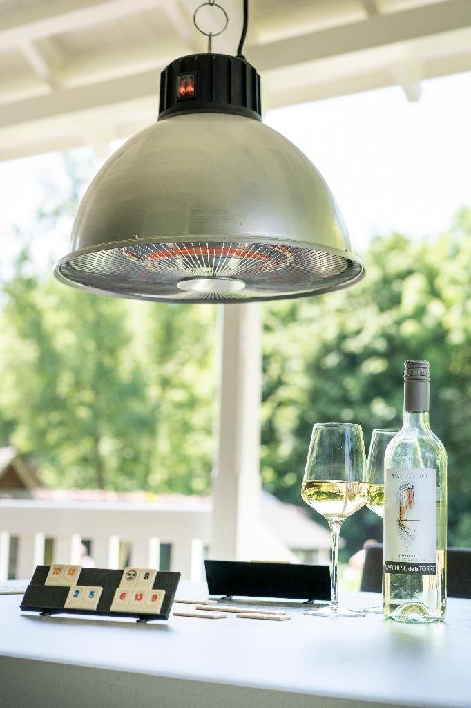 600, 900 of 1500Watt Industrial heater Eurom, Elektrisch, Plafond, De Amert 152 5462GH Veghel, Grizzly Outdoor