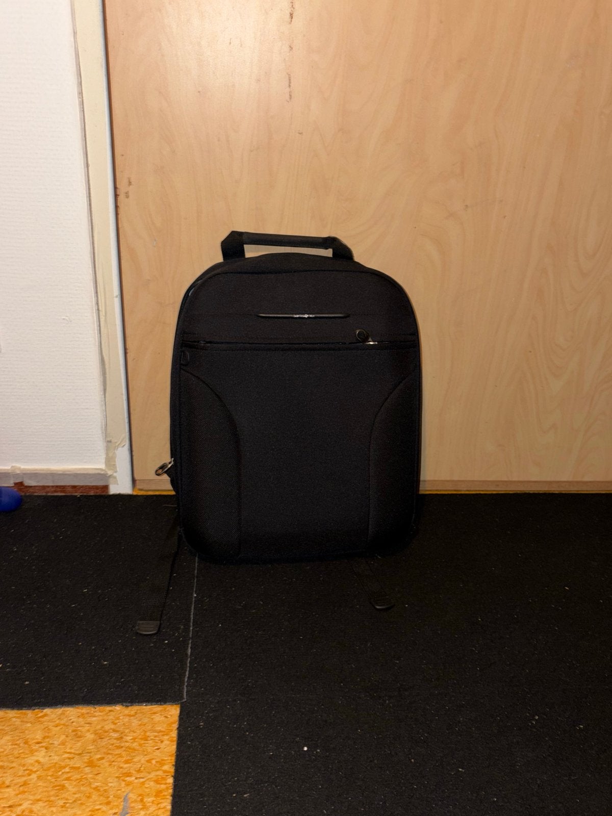 Zwarte Samsonite rugzak voor laptop en dagelijks gebruik, Ophalen, Zo goed als nieuw, 25 tot 40 cm, Overige merken