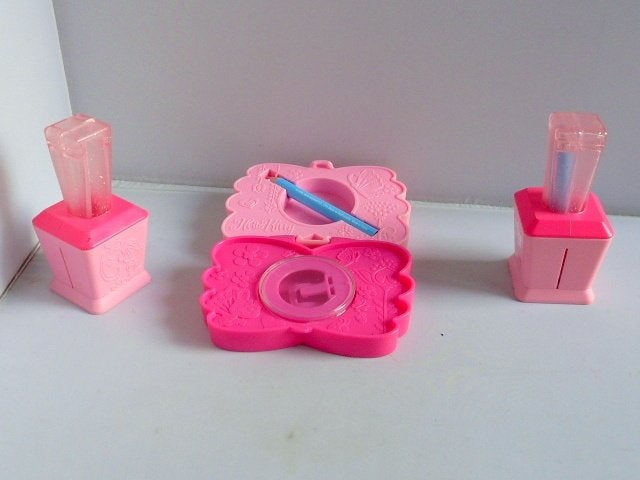 McDonalds 2010 # Hello Kitty - 2 items, Ophalen of Verzenden, Zo goed als nieuw, Knuffel of Figuurtje