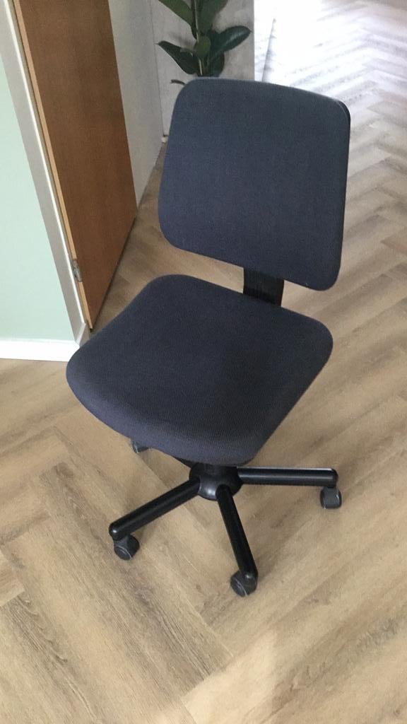 Bureaustoel, Huis en Inrichting, Bureaustoelen, Ophalen, Gebruikt, Blauw