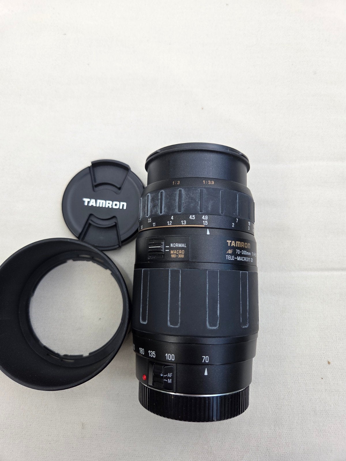 Tamron AF 70-300mm f/4-5.6 Tele-Macro lens voor canon EF, Macrofunctie, Zo goed als nieuw, Tamron, Telelens