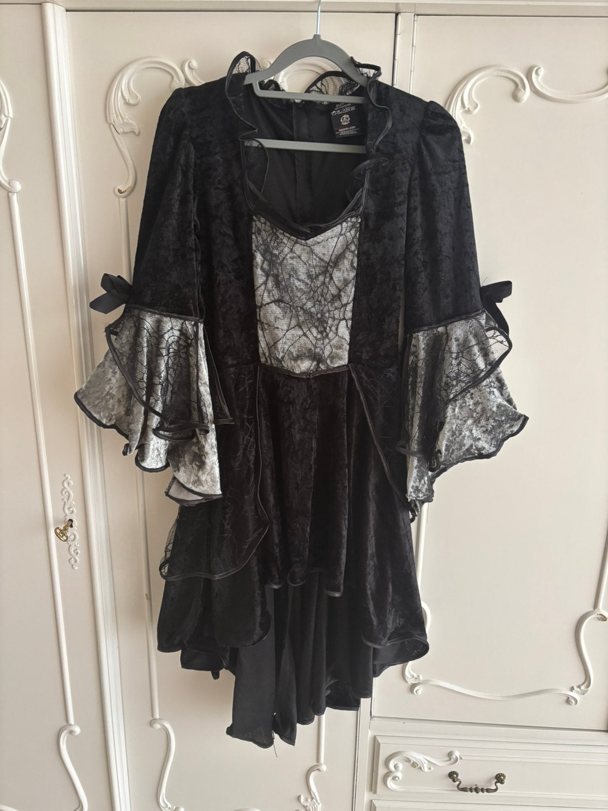 Nieuwstaat luxe halloween heks gothic jurk maat 36 S, Kleding | Dames, Carnavalskleding en Feestkleding, Ophalen of Verzenden