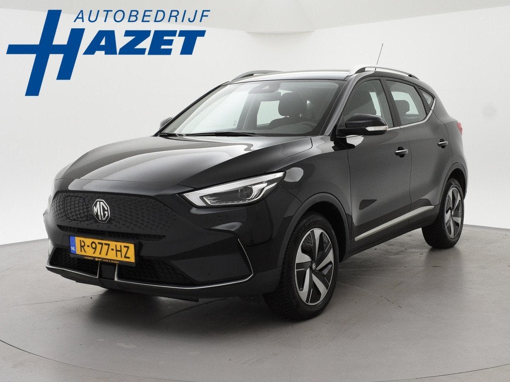 MG MG ZS EV EV 50 KWH COMFORT + STOELVERWARMING | CAMERA | A, Auto's, Stof, Gebruikt, ZS, Zwart