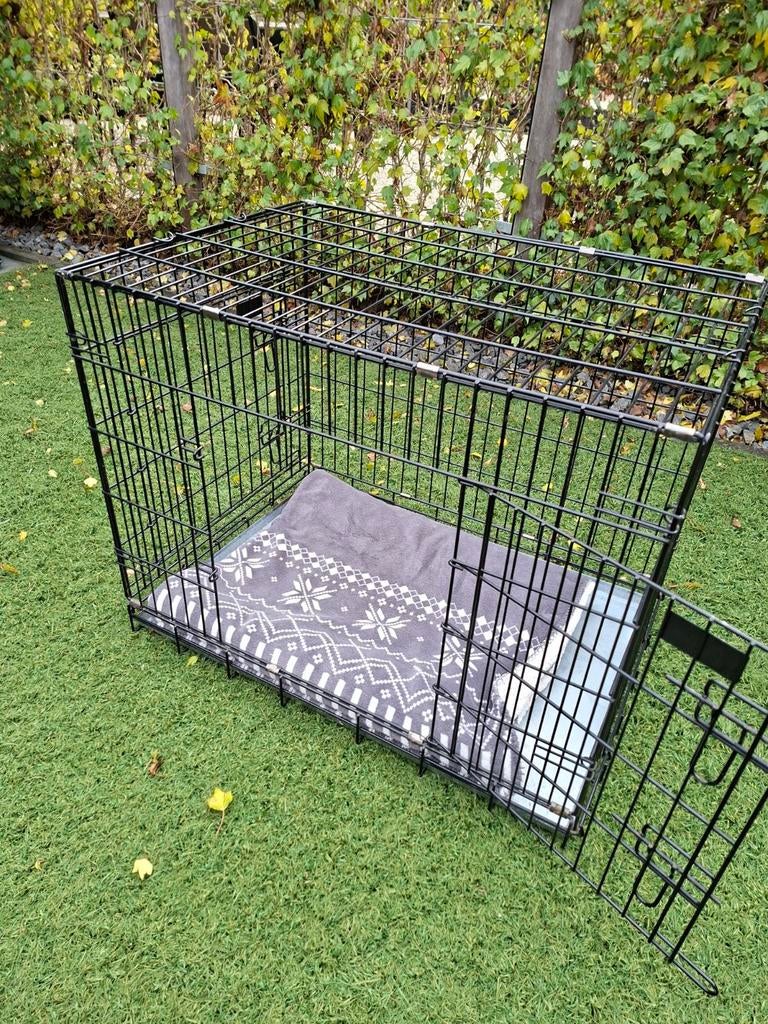 Hondenbench zwart, Ophalen