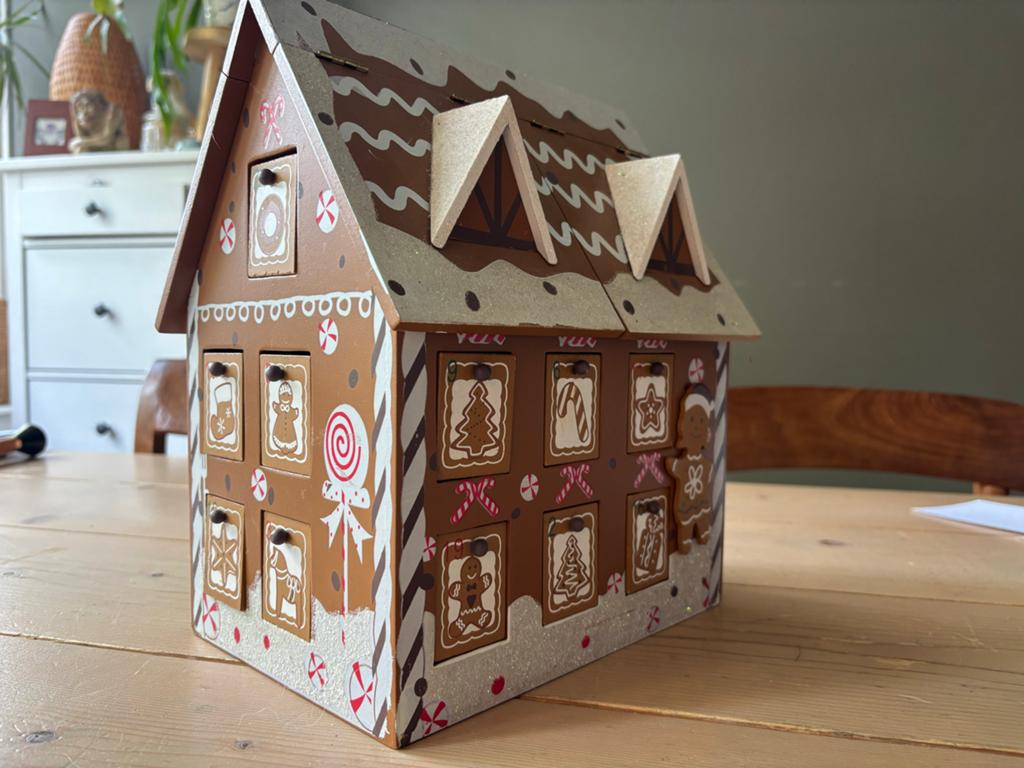 Peperkoekhuis adventkalender, Ophalen of Verzenden