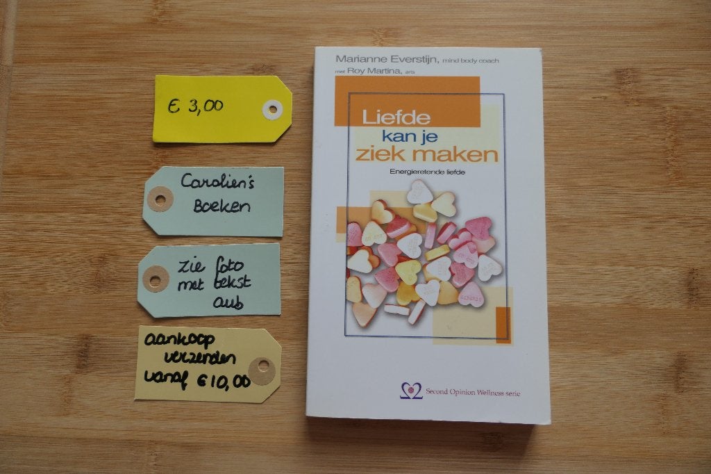 Liefde kan je ziek maken., Ophalen of Verzenden, Gelezen, Ontwikkelingspsychologie, Marianne Everstijn en Roy Martina.