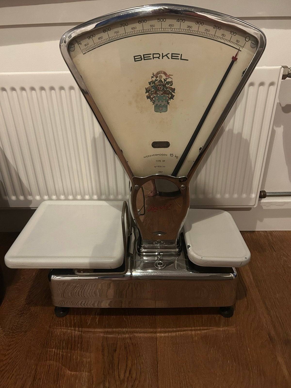 Antieke Berkel Weegschaal - 15 kg, Antiek en Kunst, Ophalen