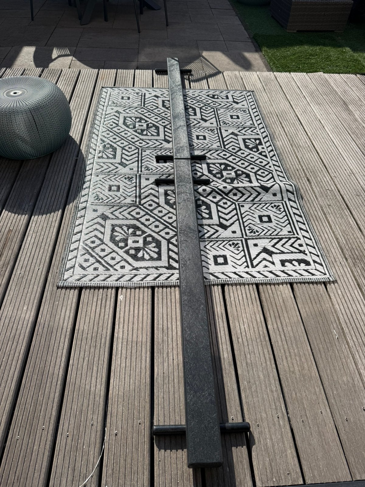 Turnbalk 2 stuks van 2 meter, Maat 36 t/m 42, Ophalen, Zo goed als nieuw, Materiaal