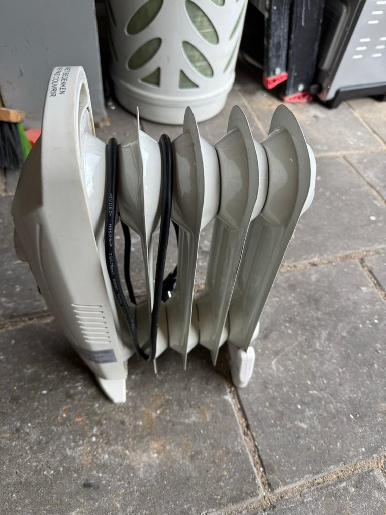 Elektrische olie kachel 500W - Compact en Efficiënt, 30 tot 80 cm, Kachel, Minder dan 60 cm, Ophalen of Verzenden