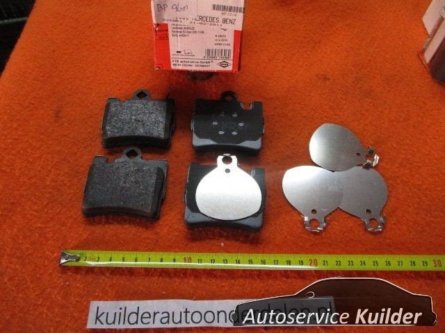 Remblokken achter Mercedes S Klasse w202 C215 BP968 FTE  003, -, Nieuw, Ophalen of Verzenden, -