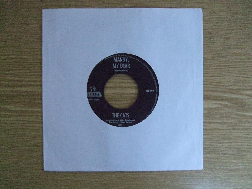 THE CATS     MANDY, MY DEAR / WHY, 7 inch, Single, Ophalen of Verzenden, Zo goed als nieuw