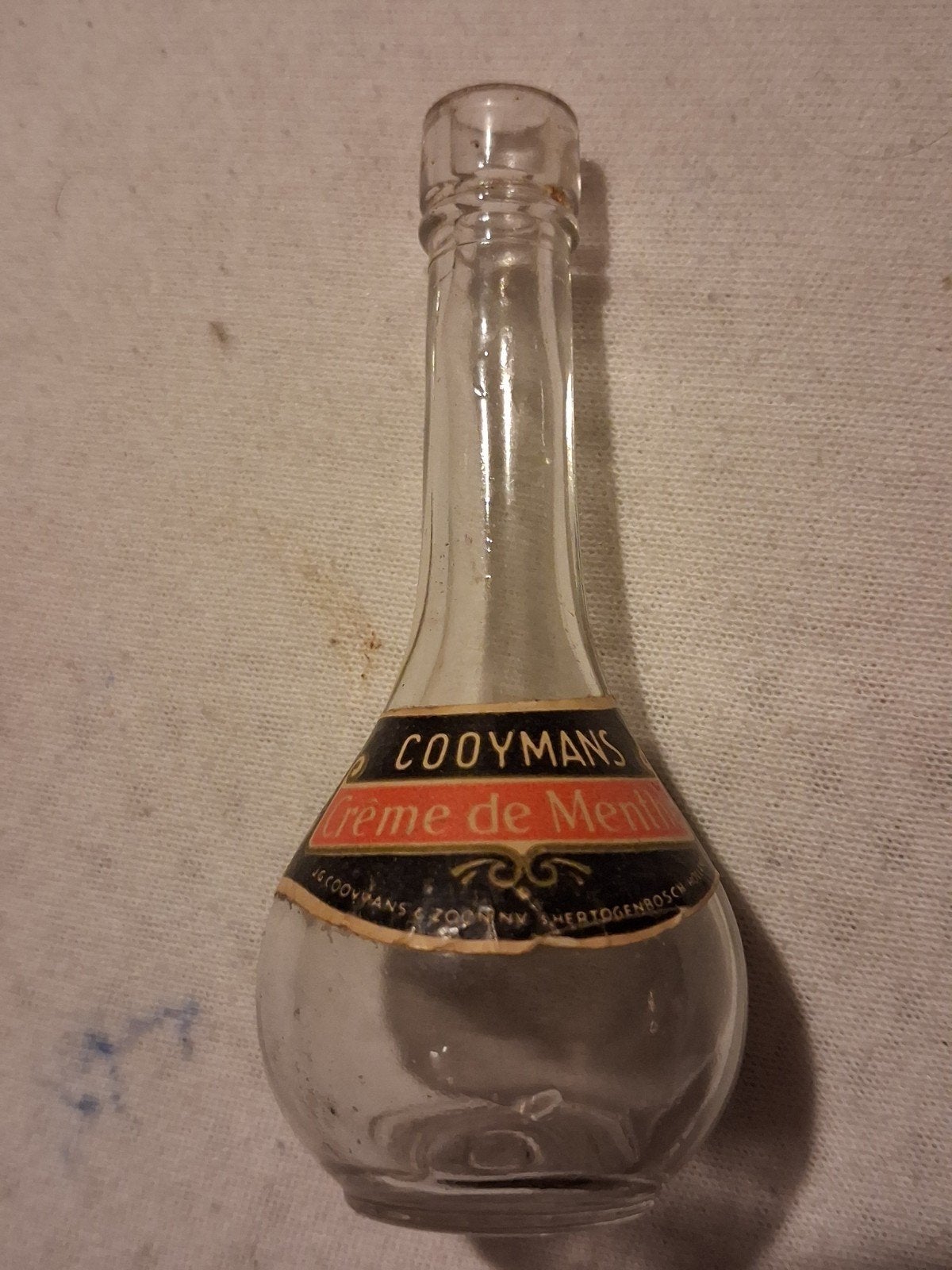 Vintage Cooymans Crème de Menthe Mini Flesje, Ophalen of Verzenden