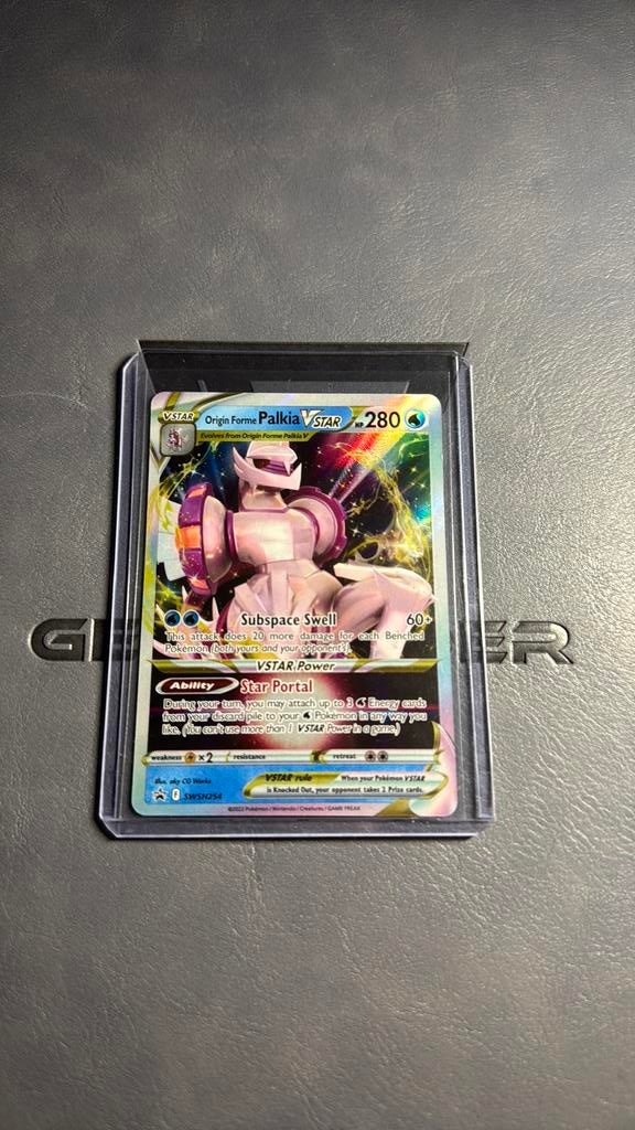 Origin Forme Palkia VSTAR SWSH 254 NM/M, Ophalen of Verzenden, Zo goed als nieuw, Losse kaart
