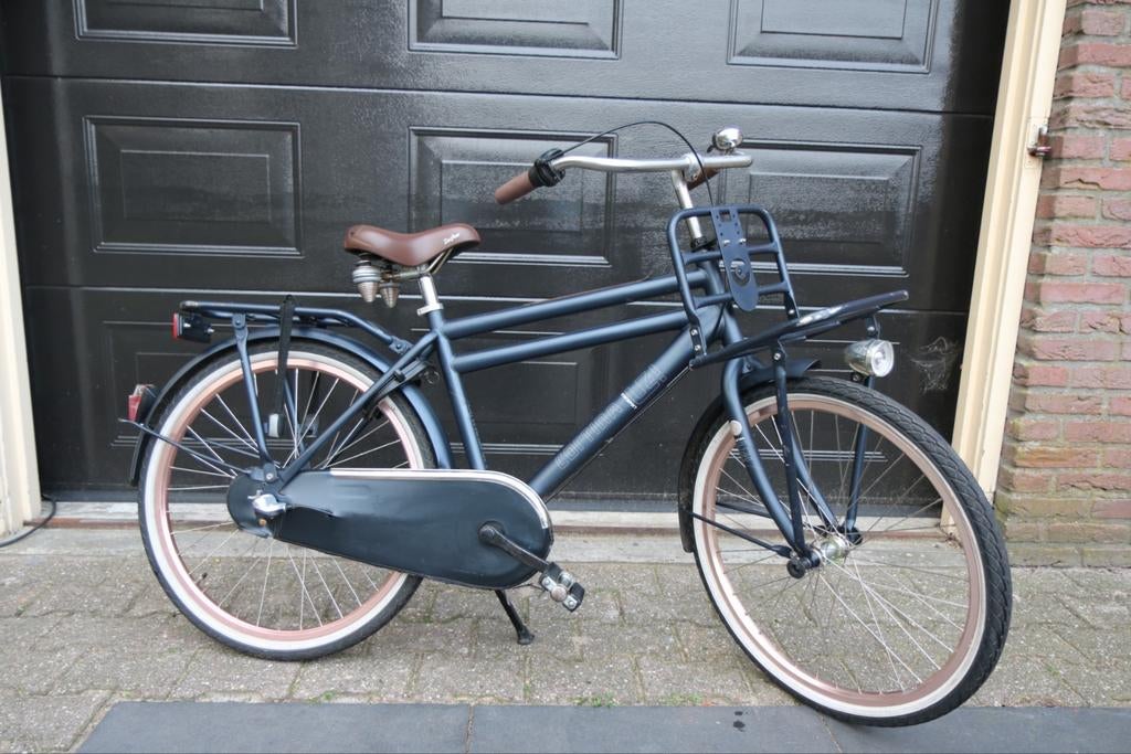 Cortina U4 jongensfiets - Bronskleurige velgen & leer, Versnellingen, Ophalen of Verzenden, Cortina, Gebruikt