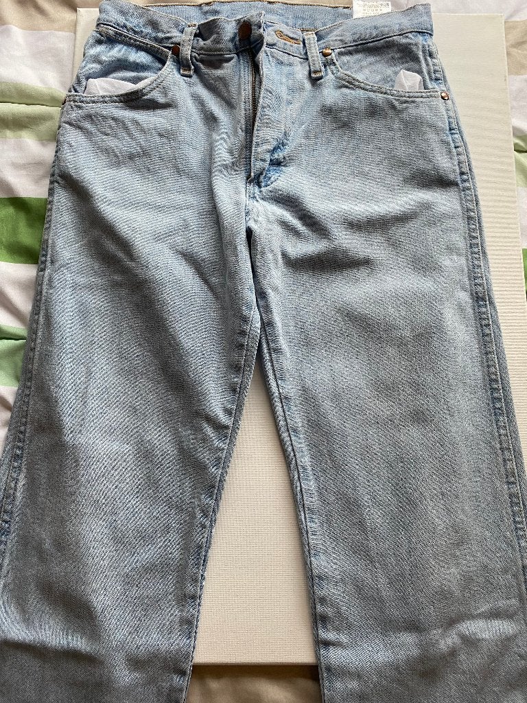 Wrangler 13MWZ Jeans - Lichtblauw (W29 L32), Blauw, Wrangler, Overige jeansmaten, Ophalen of Verzenden