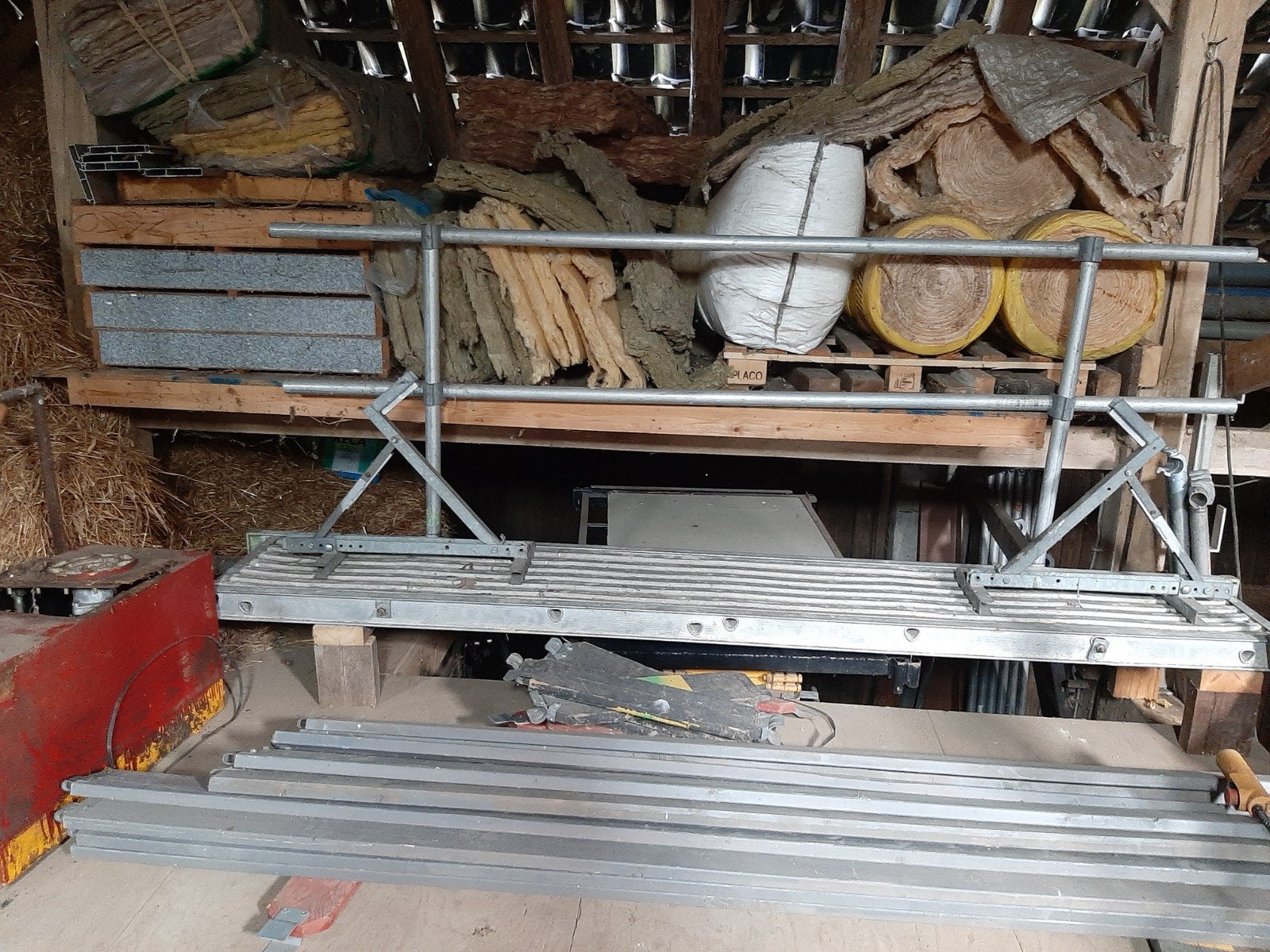 Daksteiger    Layer, Doe-het-zelf en Verbouw, Steigers, Ophalen of Verzenden, Overige typen, Minder dan 2 meter