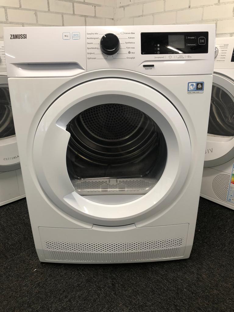 9kg A+++ Warmtepomp droger Zanussi AEG MET GARANTIE ophalen, Witgoed en Apparatuur, Ophalen, 6 tot 8 kg, Minder dan 85 cm, Overige typen