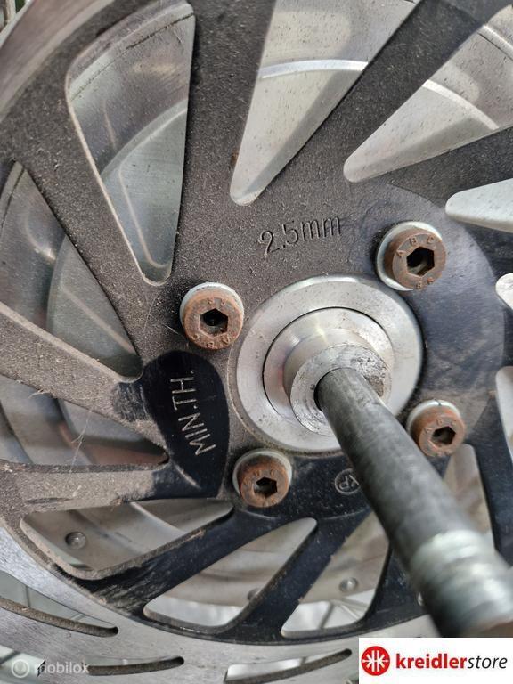 Kreidler Spaakwielen met remschijf voor en achter zeer mooi, Gebruikt, Kreidler, Ophalen of Verzenden, Kreidler