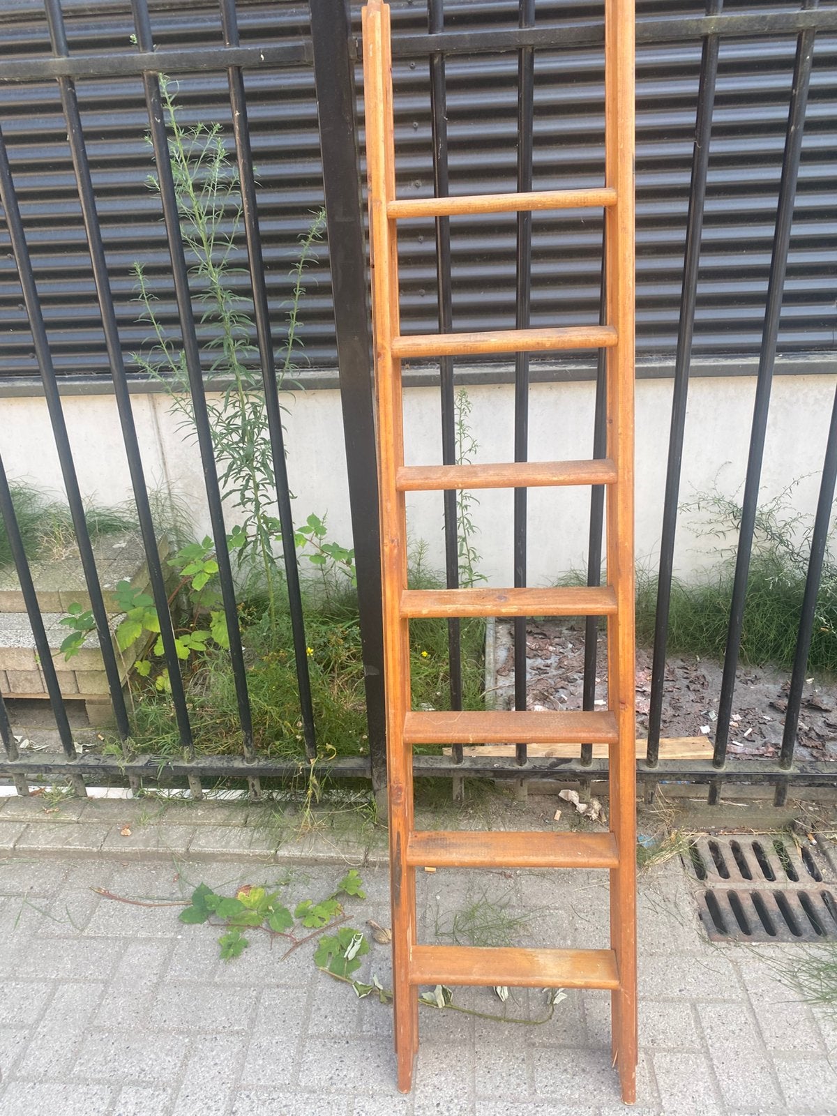 Houten trapje, Ophalen, Gebruikt, Ladder, Minder dan 2 meter