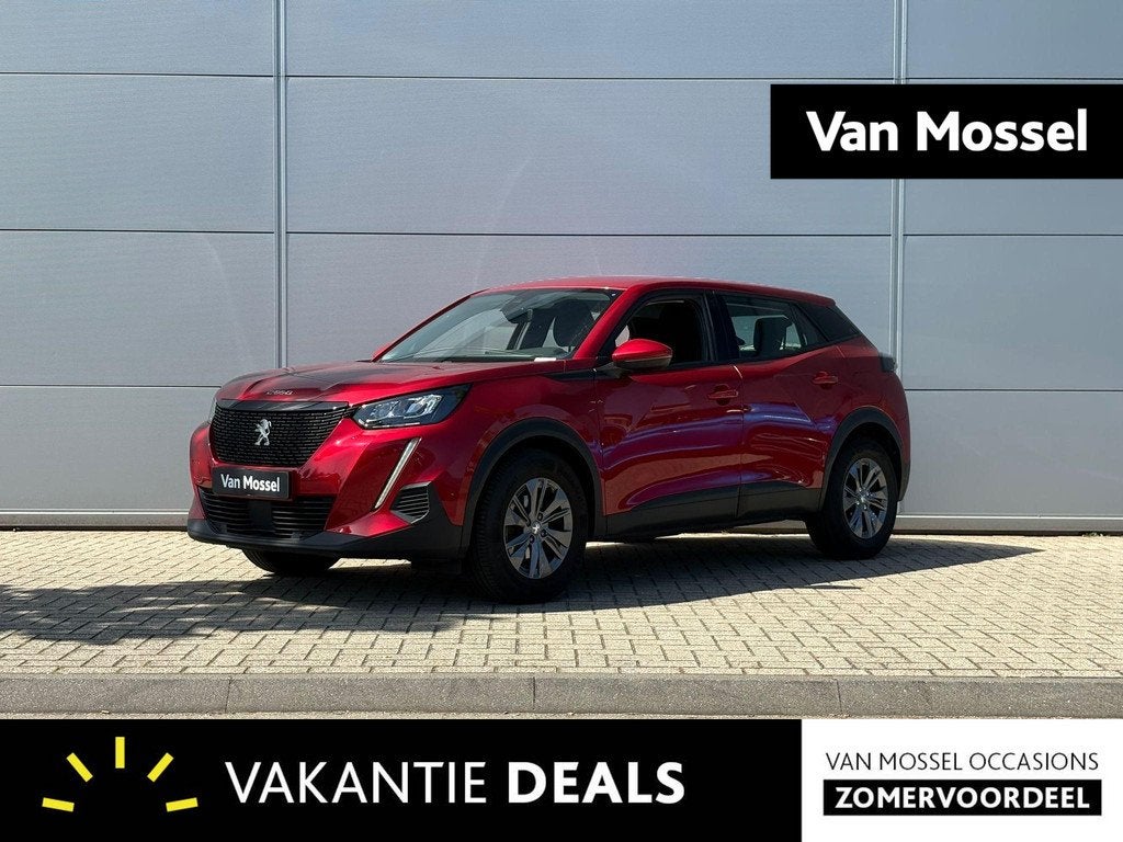 Peugeot 2008 1.2 PureTech 100 Active | Navigatie | Cruise Co, 12 maanden, Stof, Gebruikt, Euro 6