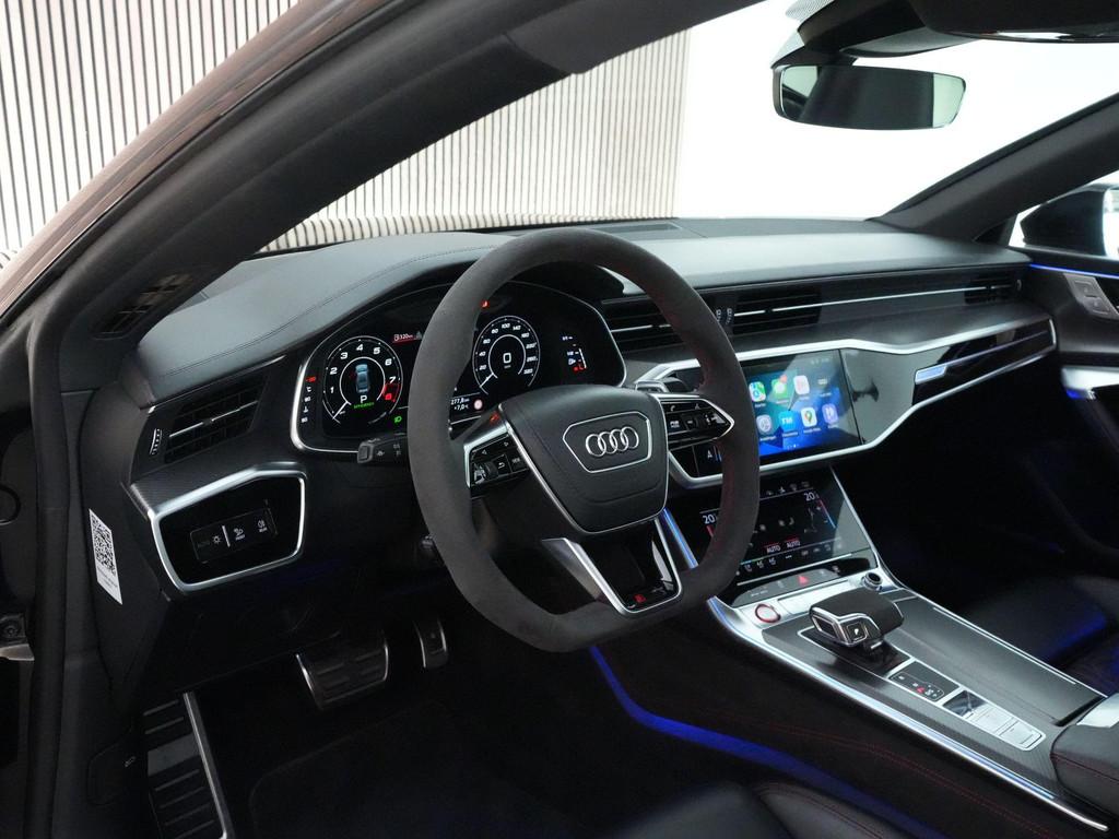 Audi RS7 Sportback 4.0 TFSI quattro |dealer onderhouden|Akra, Auto's, Automaat, Gebruikt, 800 pk, 4 stoelen