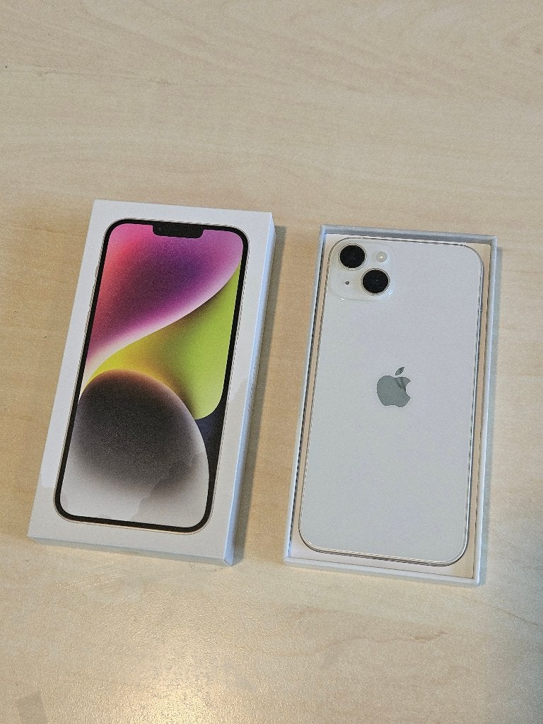iPhone 14 plus | 128gb | 89% batterij, Telecommunicatie, Mobiele telefoons | Apple iPhone, Ophalen, 89 %, IPhone 14 Plus, Wit