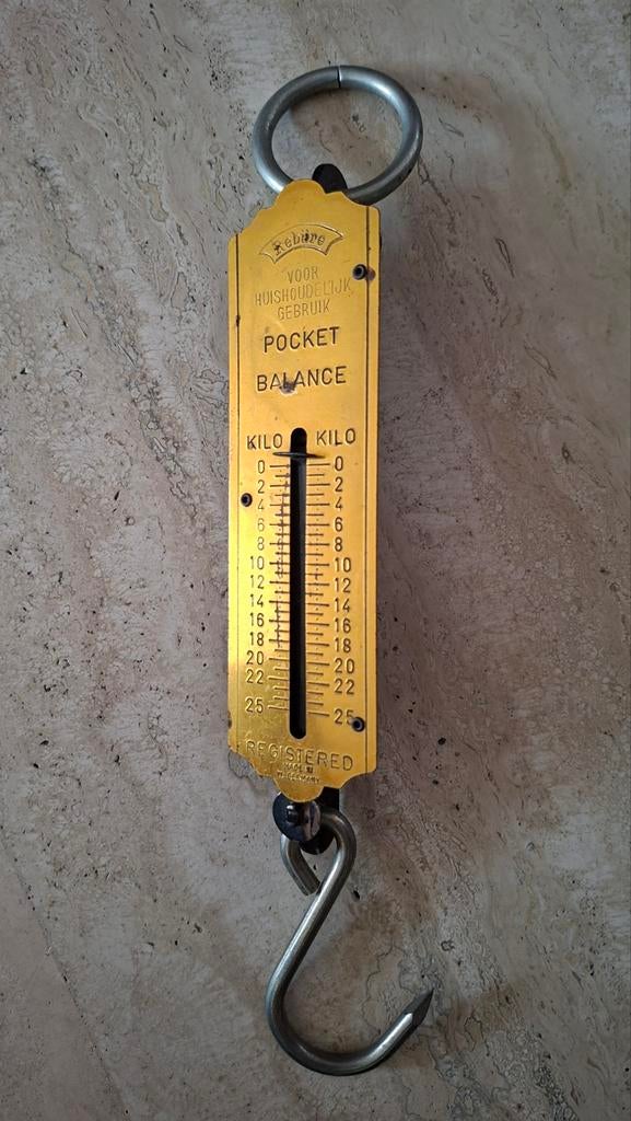 Vintage Rebure Pocket Balance - Made in W-Germany, Ophalen of Verzenden