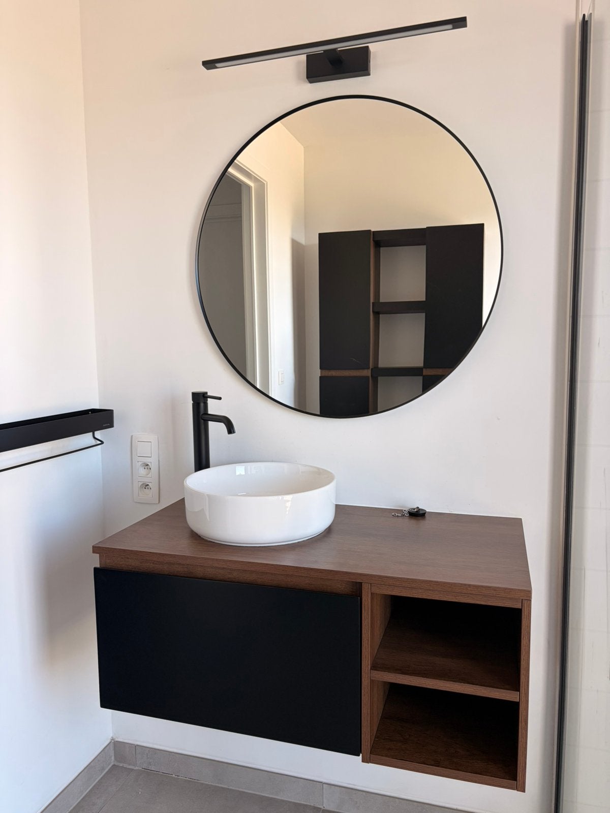 Complete badkamer meubelset, Huis en Inrichting, Badkamer | Badkamermeubels, Ophalen, 50 tot 100 cm, Zo goed als nieuw, Minder dan 100 cm