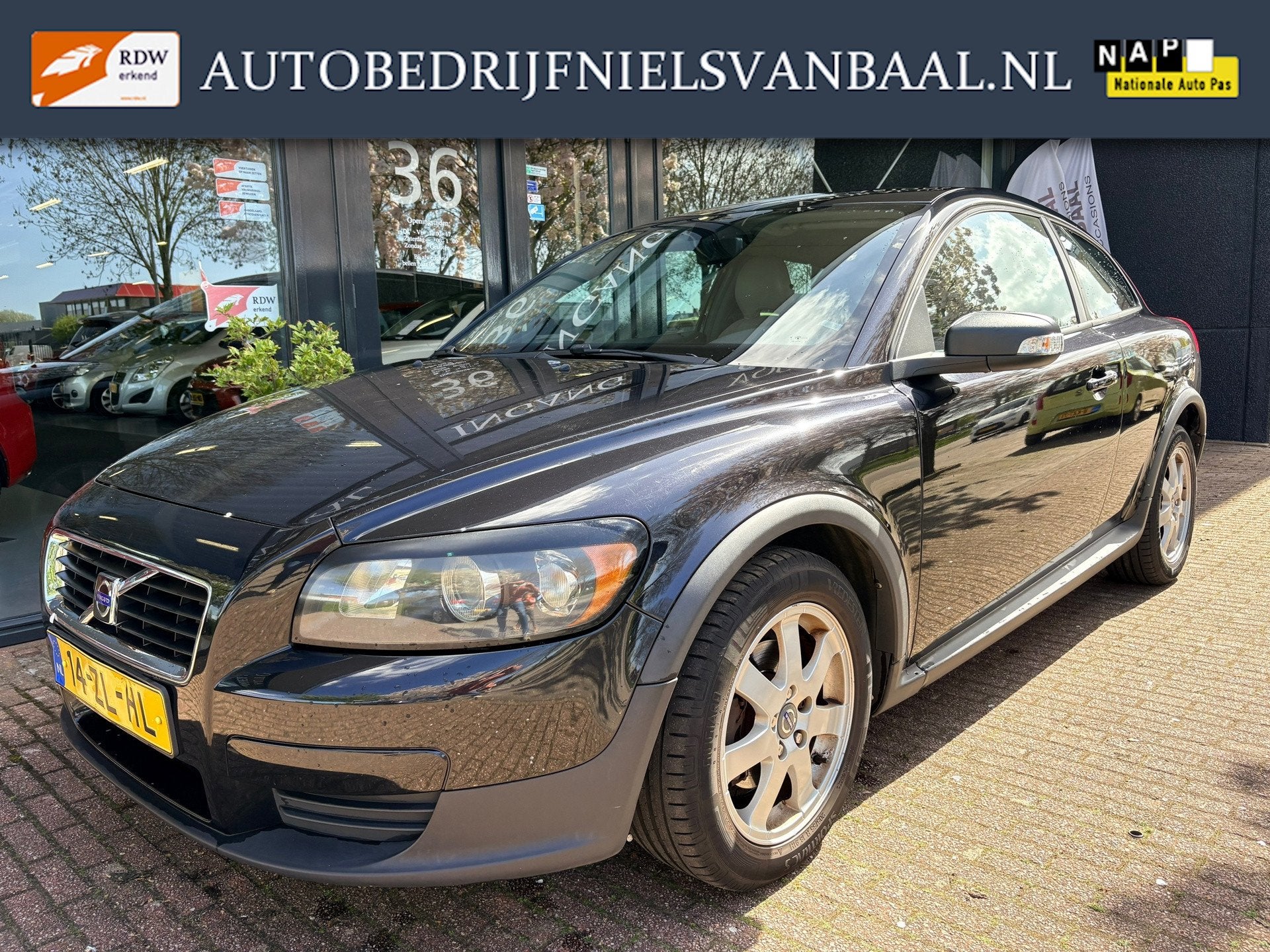 Volvo C30 1.6 114Dkm NAP/Airco/Cruise/PDC/Compl. Onderhouden, Auto's, Voorwielaandrijving, 101 pk, Gebruikt, Beige
