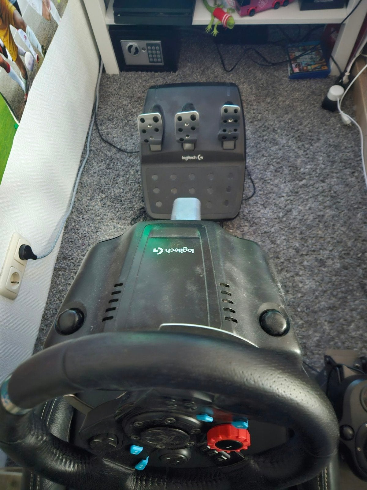 Evolution Playseat met sliders,logitec g29. Zie beschrijving, Ophalen, Zo goed als nieuw, Playseat of Racestoel