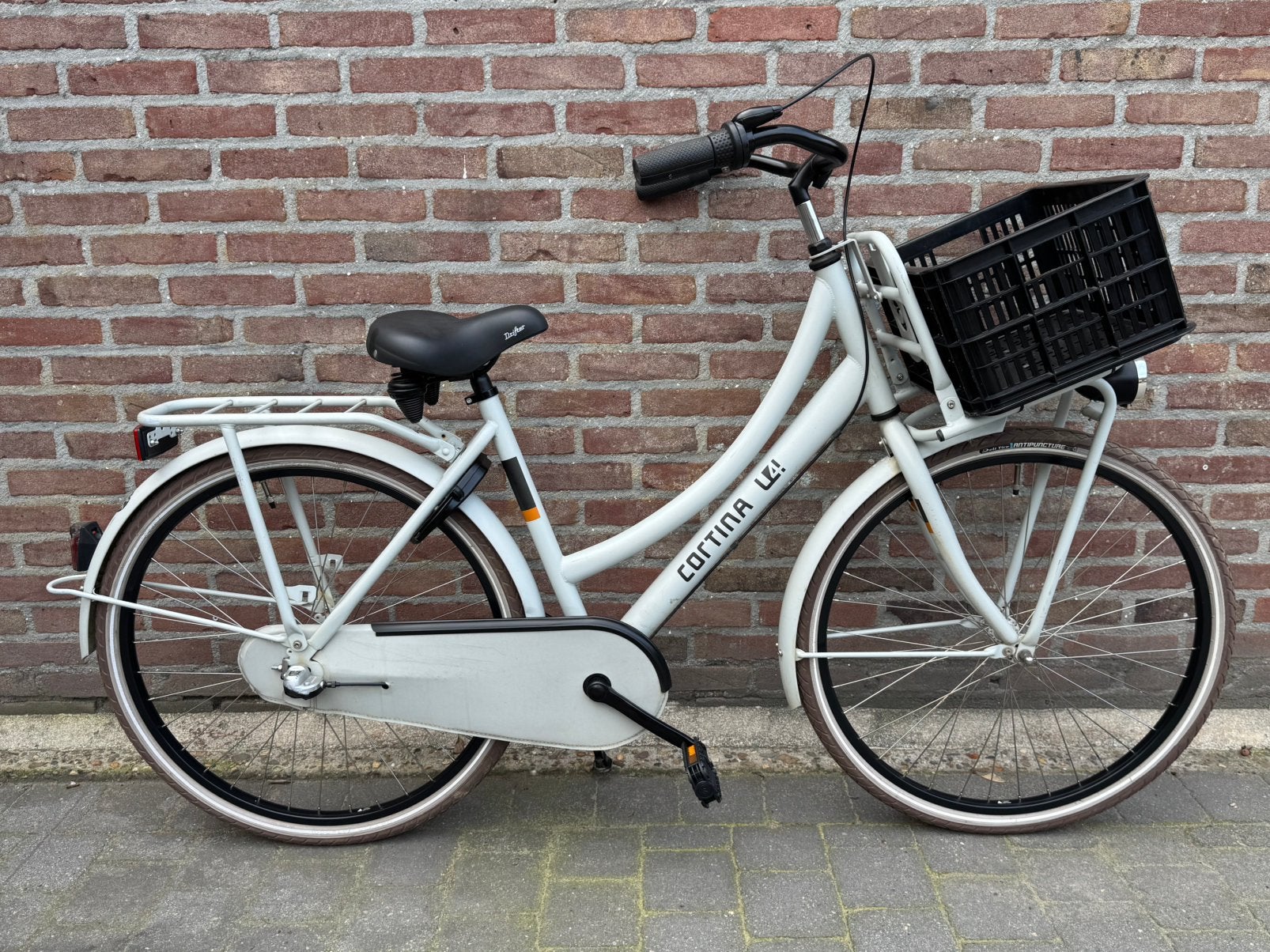 Cortina U4 Transportfiets 26 inch, Fietsen en Brommers, Terugtraprem, Versnellingen, Zo goed als nieuw, Ophalen