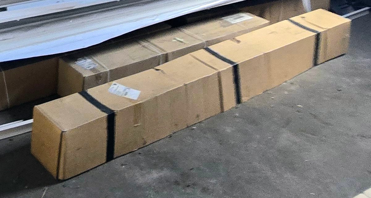 Z. G. A. N Rolluik elektrisch met afstandsbediening., Doe-het-zelf en Verbouw, Rolluiken, Overige kleuren, 200 cm of meer, Nieuw