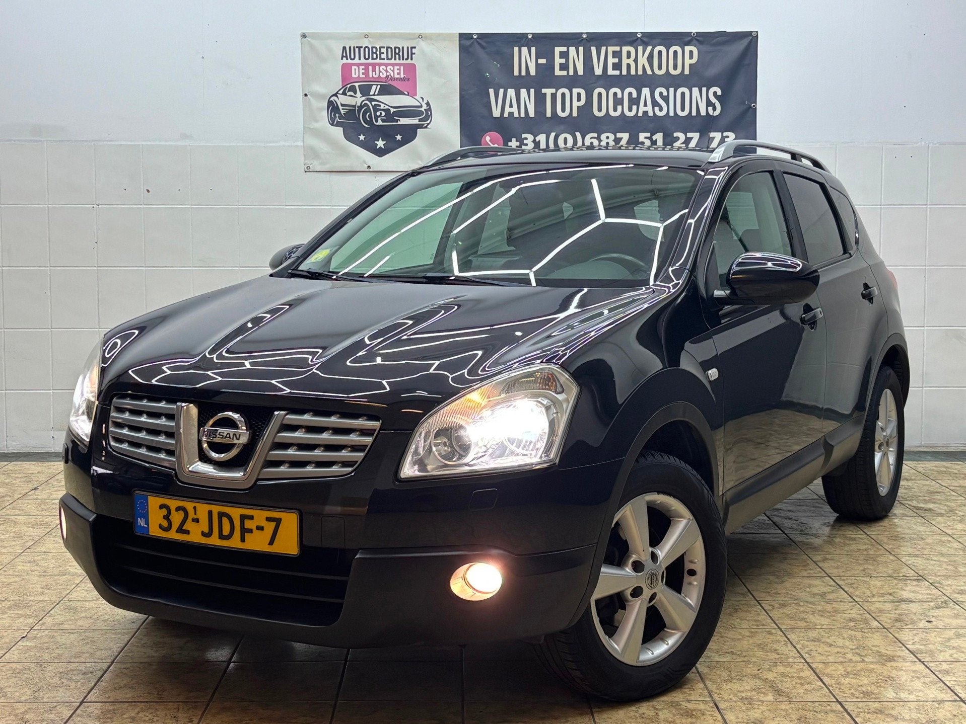 Nissan Qashqai 2.0 Tekna / TOTAAL RIJKLAAR / VOL OPTIES, Auto's, Voorwielaandrijving, Zwart, 4 cilinders, Zwart
