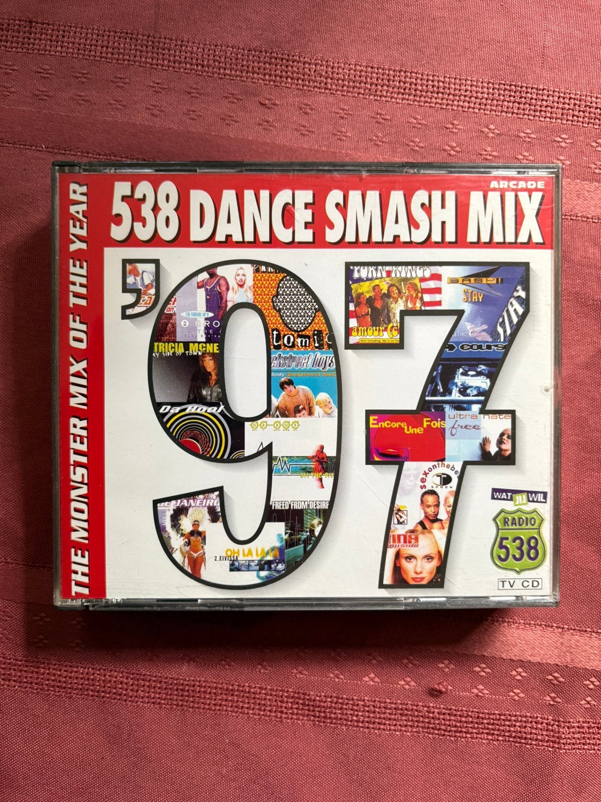 538 Dance Smash Mix '97  2cd-box, Verzenden, Gebruikt, Dance en House, Verzamelalbum