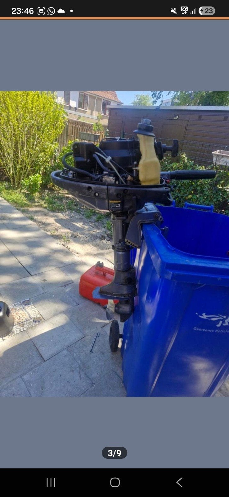 Yamaha 4pk 4-takt buitenboordmotor - Loopt goed, Ophalen