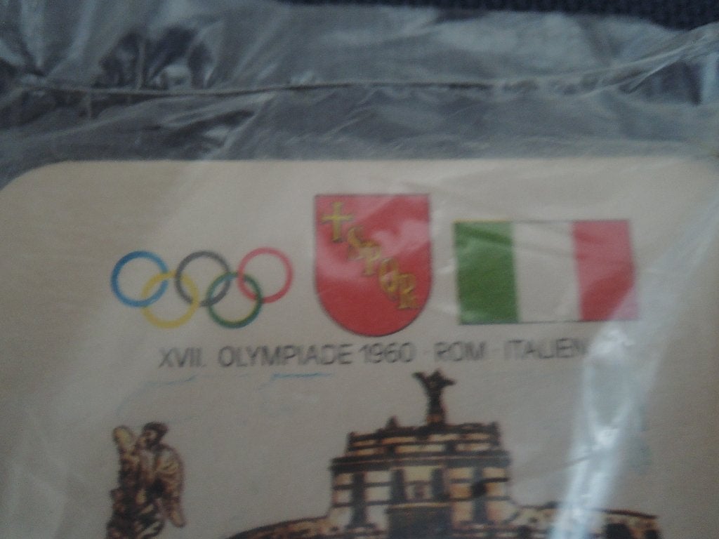 Zes bierviltjes van de Olympische Spelen in Rome in 1960, Verzamelen, Ophalen of Verzenden, Zo goed als nieuw, Overige sporten