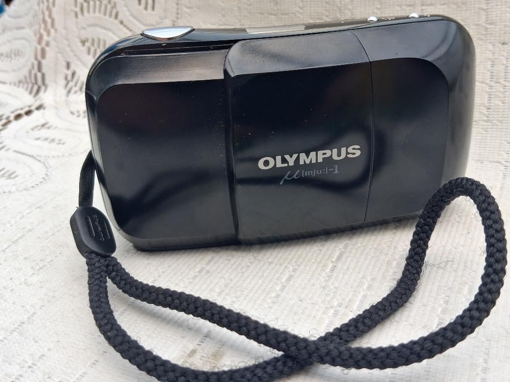 Olympus mju 1, Audio, Tv en Foto, Fotocamera's Analoog, Verzenden, Zo goed als nieuw, Compact, Olympus