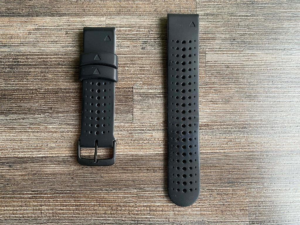 24150 Polsbanden Quickfit Garmin 22mm, nieuw, Zwart, Garmin, Nieuw, Ophalen of Verzenden