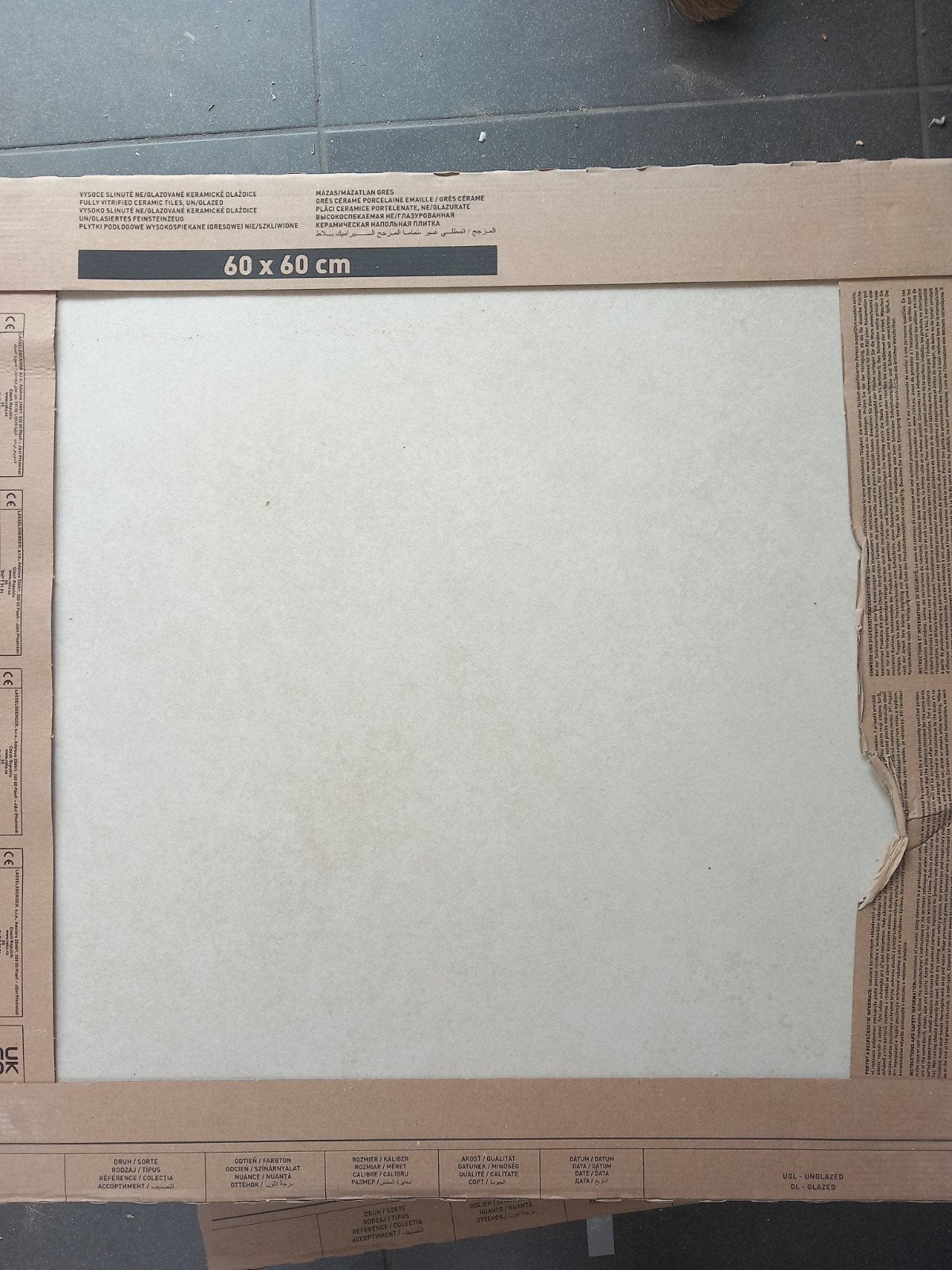Vloer- wandtegels 15 + 4 stuks (60x60) gratis, Ophalen, Minder dan 50 cm, Rond, Nieuw