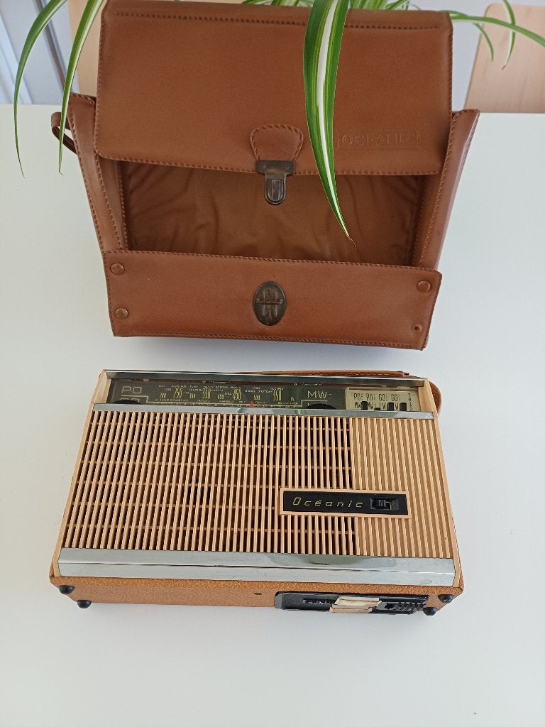 vintage Oceanic transistorradio, Ophalen of Verzenden, Gebruikt, Transistorradio